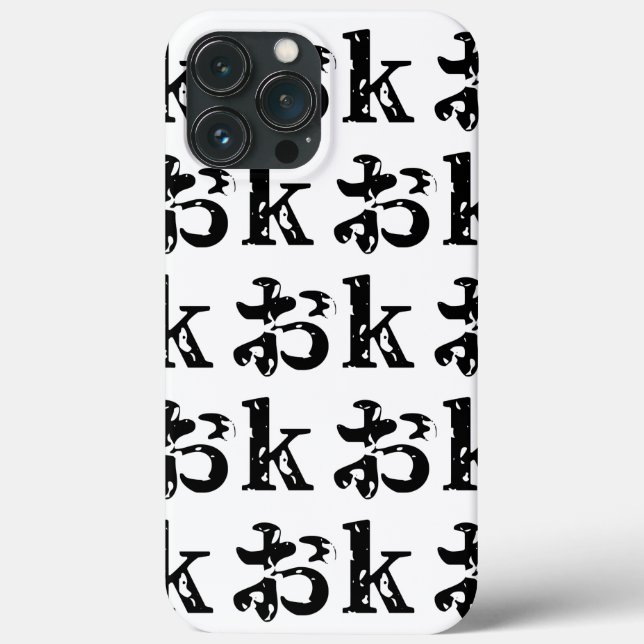 Coques Case-Mate iPhone OK おk ~ Japonais Katakana (Verso)