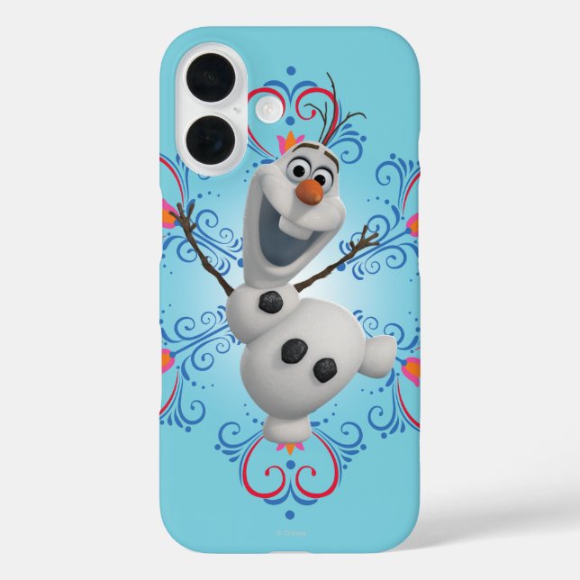 Coques Case-Mate iPhone Olaf | Cadre cardiaque (Verso)