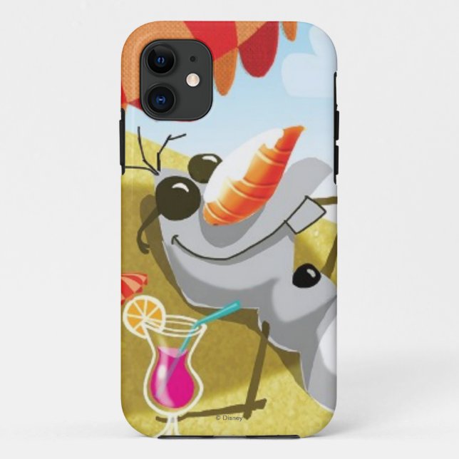 Coques Case-Mate iPhone  Olaf| Chillin' au soleil (Dos)