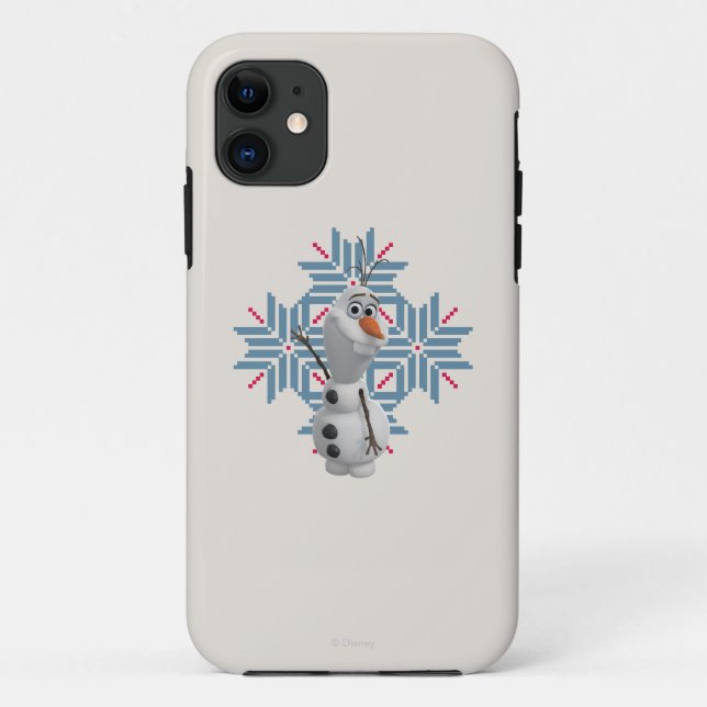 Coques Case-Mate iPhone  Olaf| Fléau de neige bleu (Dos)