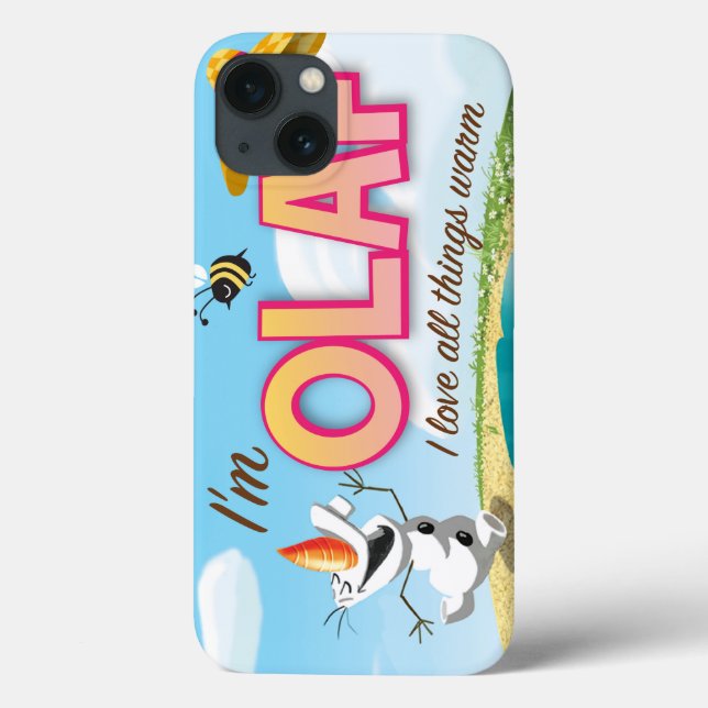 Coques Case-Mate iPhone Olaf | J'Aime Tout Chaud (Verso)