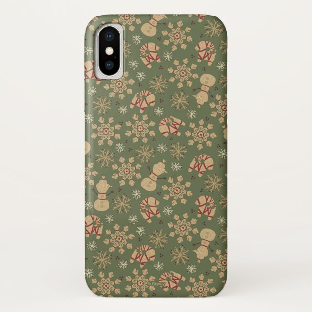 Coques Case-Mate iPhone  Olaf| Snowflakes et Motif magique (Dos)