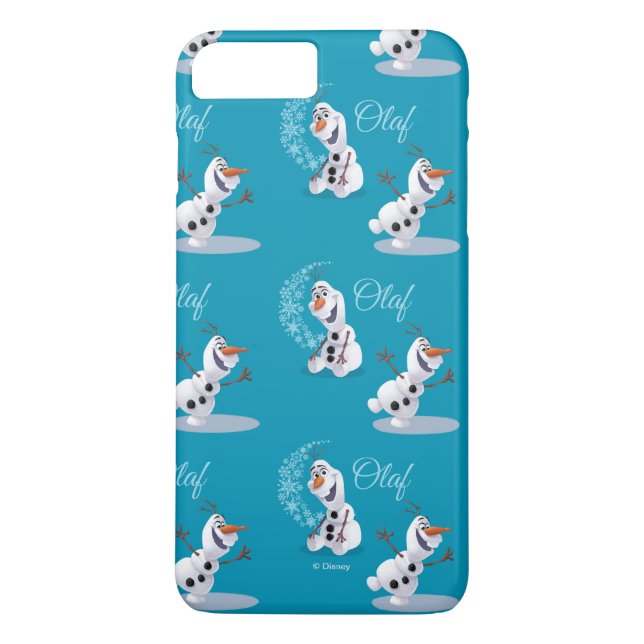 Coques Case-Mate iPhone Olaf| Vague de flocons de neige (Dos)