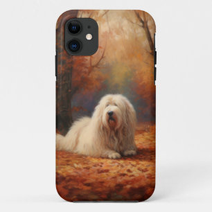 Case-Mate iPhone Case Old English Sheepdog en automne Leaves Fall Inspir