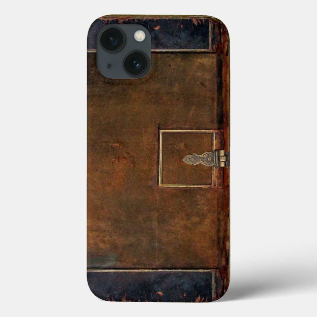 Coques Case-Mate iPhone Old Leather Book (Verso)