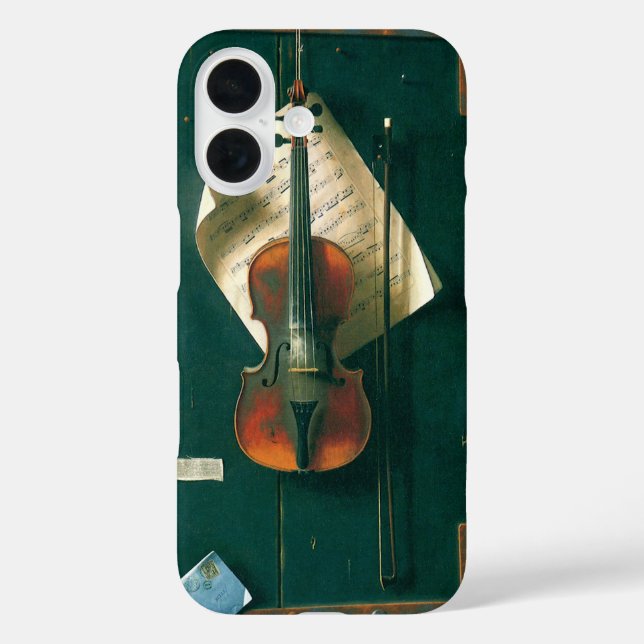 Coques Case-Mate iPhone Old Violon Still Life par William Michael Harnett (Verso)