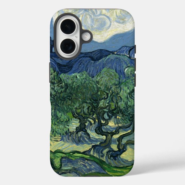 Coques Case-Mate iPhone Olive Trees par Van Gogh Peinture Art (Verso)