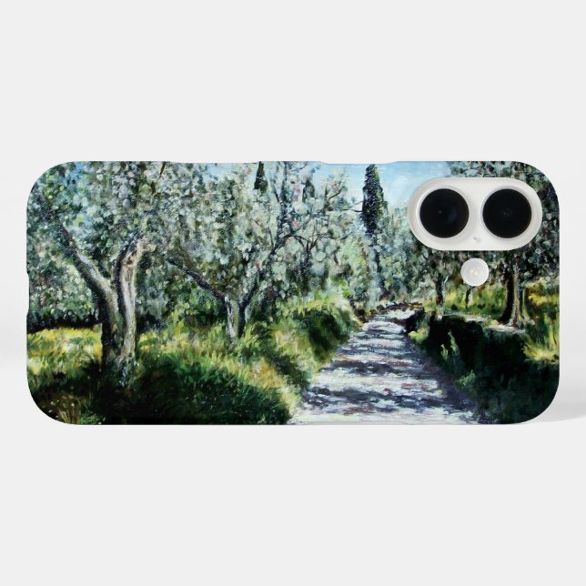 Coques Case-Mate iPhone OLIVIERS EN RIMAGGIO Paysage toscan (Verso (horizontal))