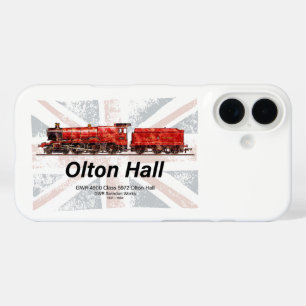 Coque Pour iPhone 16 Olton Hall Train à vapeur Vintage Anglais Locomoti