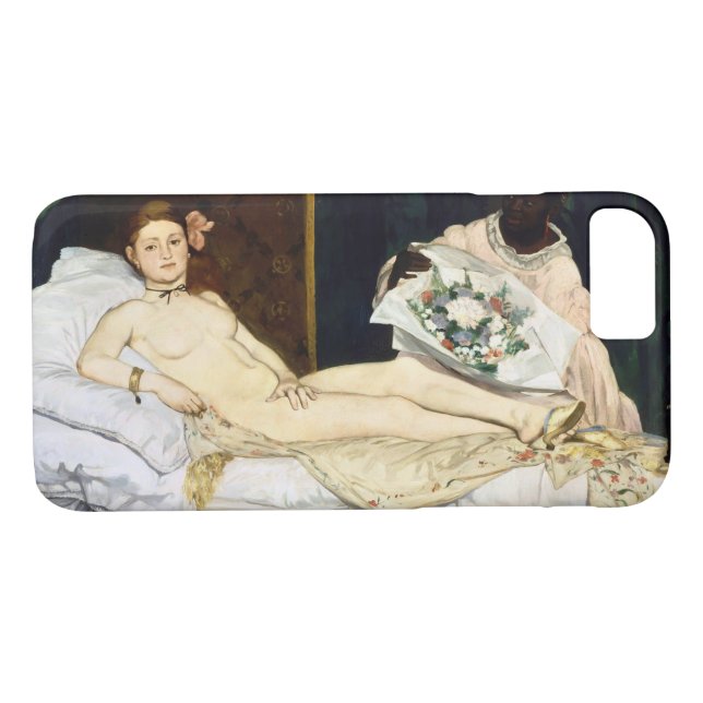 Coques Case-Mate iPhone Olympia, Edouard Manet, 1863 (Dos (Horizontal))