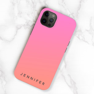 Case-Mate iPhone Case Ombre   Pink Orange Sunset Nom moderne