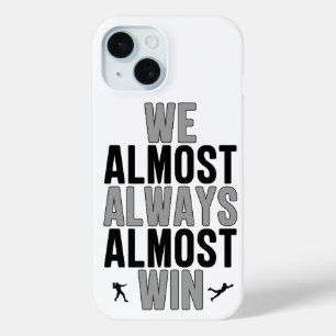 Coque Pour iPhone 15 On gagne presque toujours presque, drôle de Raider