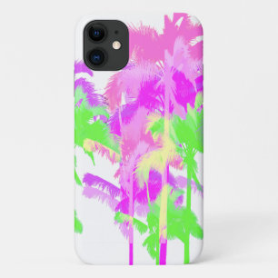 Case-Mate iPhone Case Onde de chaleur tropicale néon palmiers hawaïens