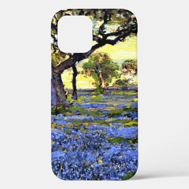 Coques Case-Mate iPhone Onderdonk - Vieux chêne vivant et bleuets (Verso)