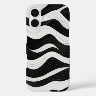 Coque Pour iPhone 16 Ondes stratifiées