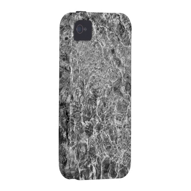 Coques Case-Mate iPhone Ondulations d'eau de rivière (Dos/Droit)
