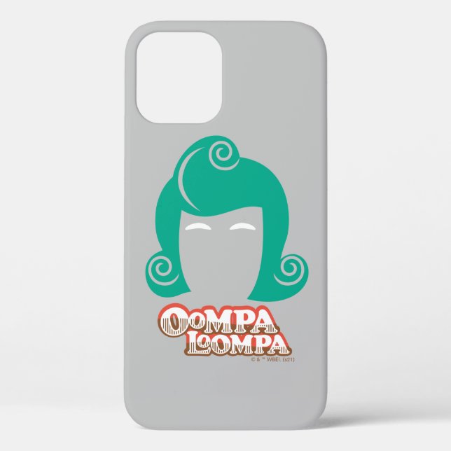 Coques Case-Mate iPhone Oompa Loompa Graphique de cheveux (Verso)