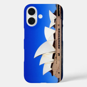 Coque Pour iPhone 16 opéra de sydney bleu