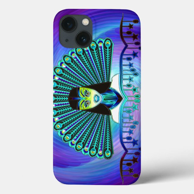 Coques Case-Mate iPhone Options Peacock Art 1 (Verso)