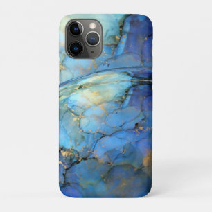 Case-Mate iPhone Case or bleu abstrait scifi orb terre