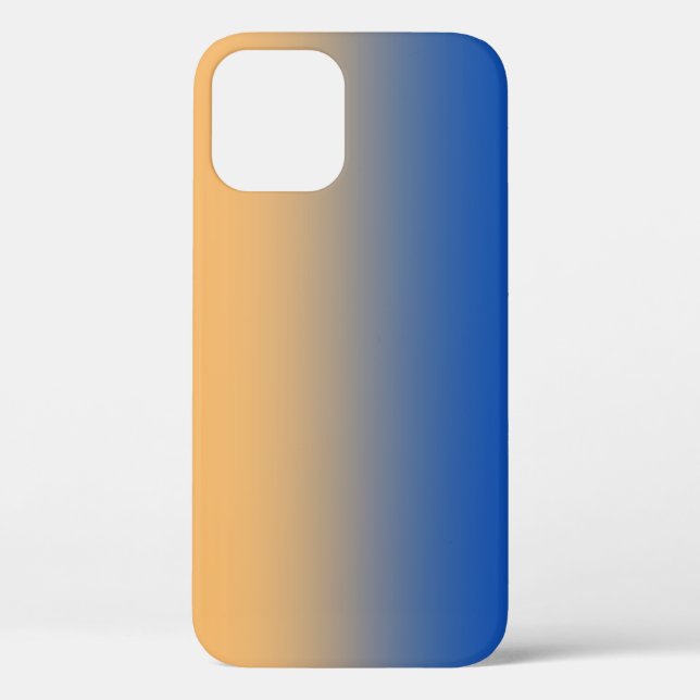 Coques Case-Mate iPhone Or doux Jaune orange bleu (Verso)