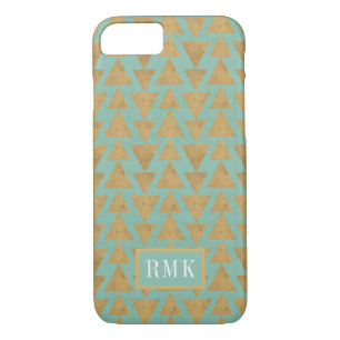 Etui iPhone Case-Mate Or extérieur d'étape   du monogramme   Geo et