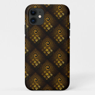 Case-Mate iPhone Case Or Moderne Bohème Élégant Motif d'Art Abstrait #50