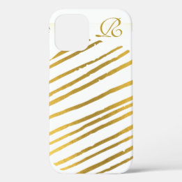Case-Mate iPhone Case Or moderne et monogramme