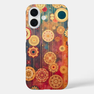 Coque Pour iPhone 16 Or suspendu