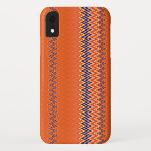 Case-Mate iPhone Case Orange et Zigzag