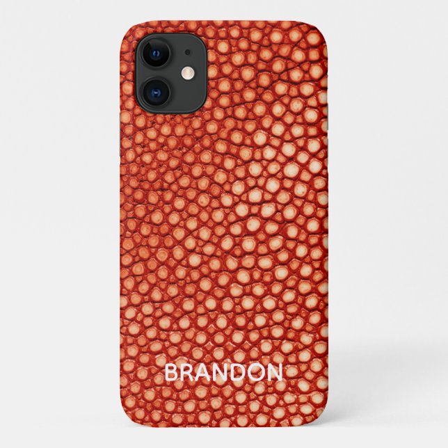 Coques Case-Mate iPhone Orange Stingris (Dos)
