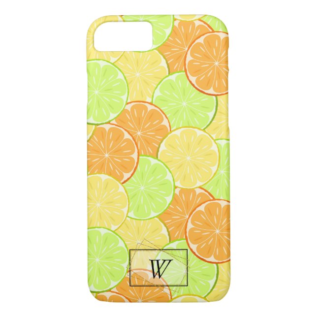 Coques Case-Mate iPhone oranges citrons citron citron fruits personnalisés (Dos)