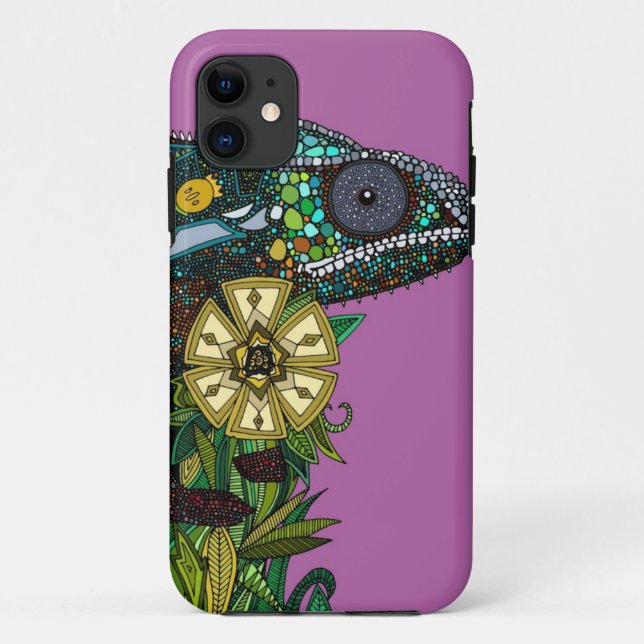 Coques Case-Mate iPhone orchidée caméléon (Dos)