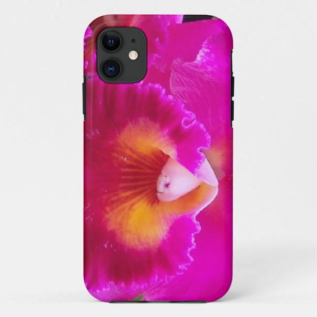 Coques Case-Mate iPhone Orchidée de roses indien (Dos)
