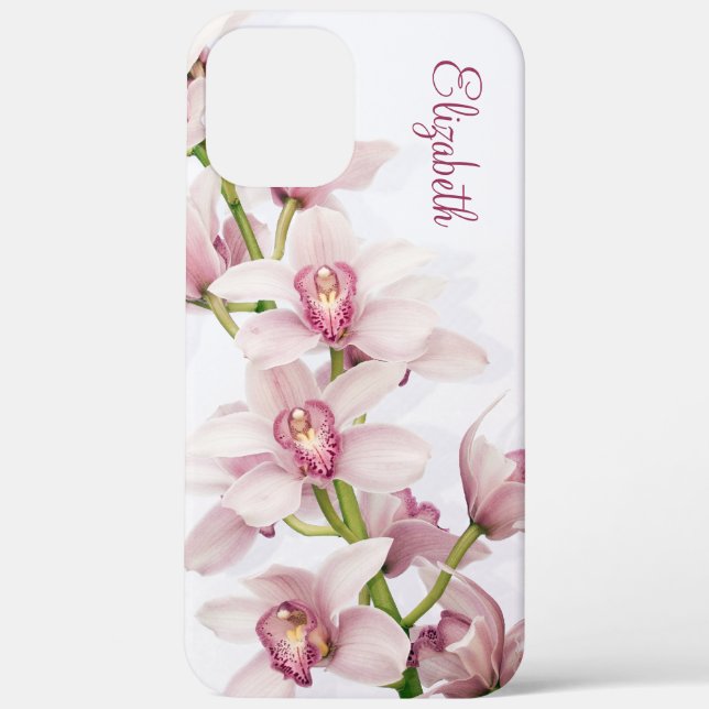Coques Case-Mate iPhone Orchidée rose Cymbidium Florale (Verso)