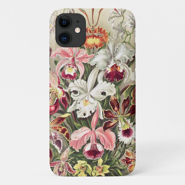 Coques Case-Mate iPhone Orchidées, Orchidée Denusblumen par Ernst Haeckel (Dos)