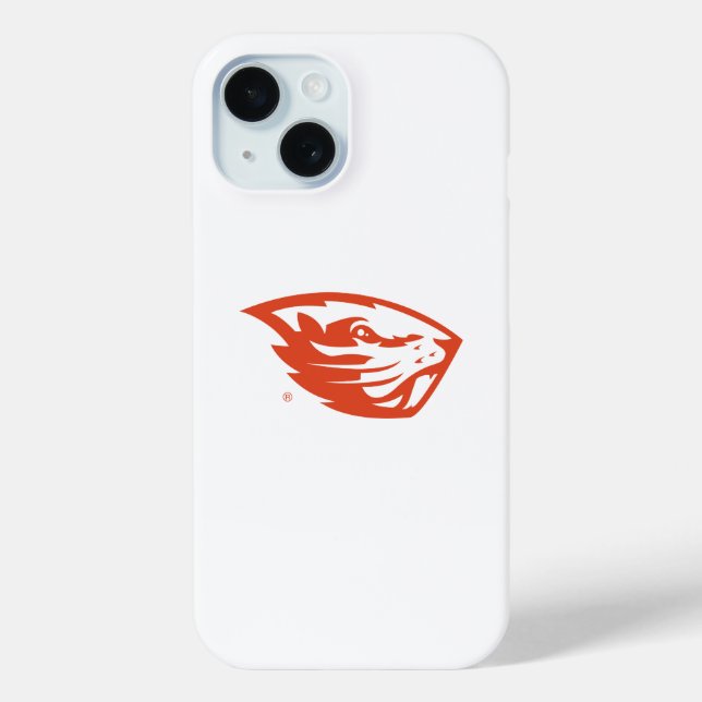 Coques Case-Mate iPhone Oregon State Beavers | Tête de castor (Verso)