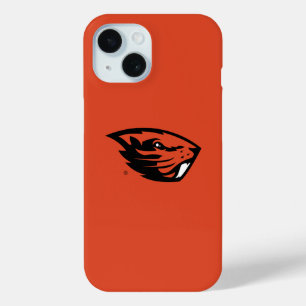 Coque Pour iPhone 15 Oregon State Beavers Tête de castor
