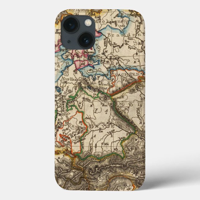 Coques Case-Mate iPhone Oriental - carte européenne (Verso)