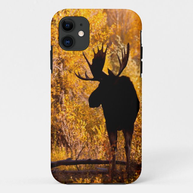 Coques Case-Mate iPhone Orignal (Alces Alces) Mâle Dans Les Saules Dorés 2 (Dos)