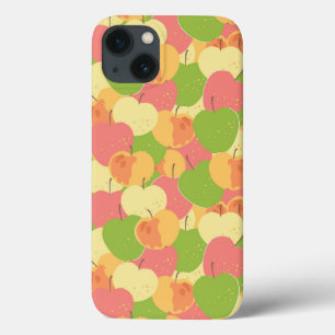 iPhone 13 Case Ornement avec pommes