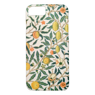 Case-Mate iPhone Case Ornement blanc de la grenade à fruits William Morr