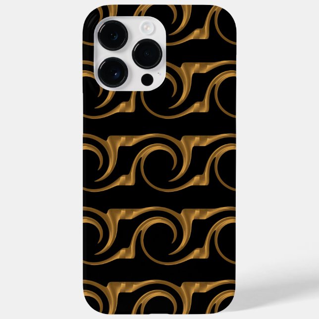 Coques Case-Mate iPhone Ornement doré (Verso)