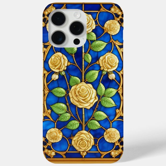 Coques Case-Mate iPhone Ornement Rose Dorée Artwork (Verso)