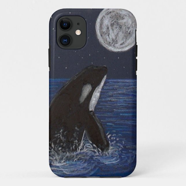 Coques Case-Mate iPhone Orque de clair de lune (Dos)