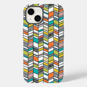 Coque Pour iPhone 14 Os à perches modernes du milieu du siècle