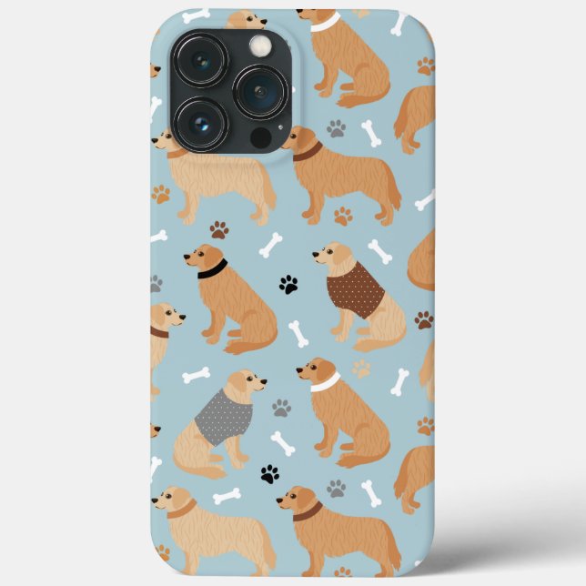 Coques Case-Mate iPhone Os et pattes d'or (Verso)