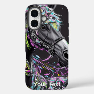 Coque Pour iPhone 16 Otterbox Horse Portrait Nature et Faune