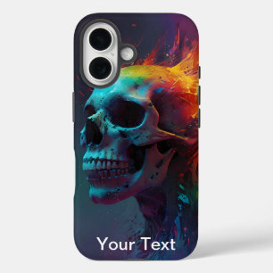 Coque Pour iPhone 16 Otterbox Inferno Zombie Skull Inferno Flame infern