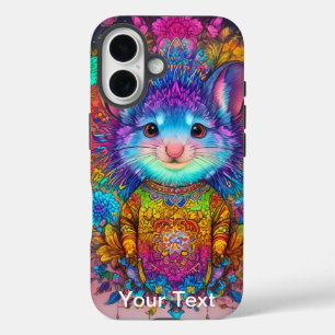 Coque Pour iPhone 16 Otterbox Souris colorée Nature et Faune